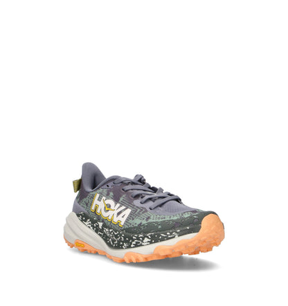 HOKA Speedgoat 6 Grey Skies Cosmic Grey Femme Chaussures Trail Running Vibram Megagrip