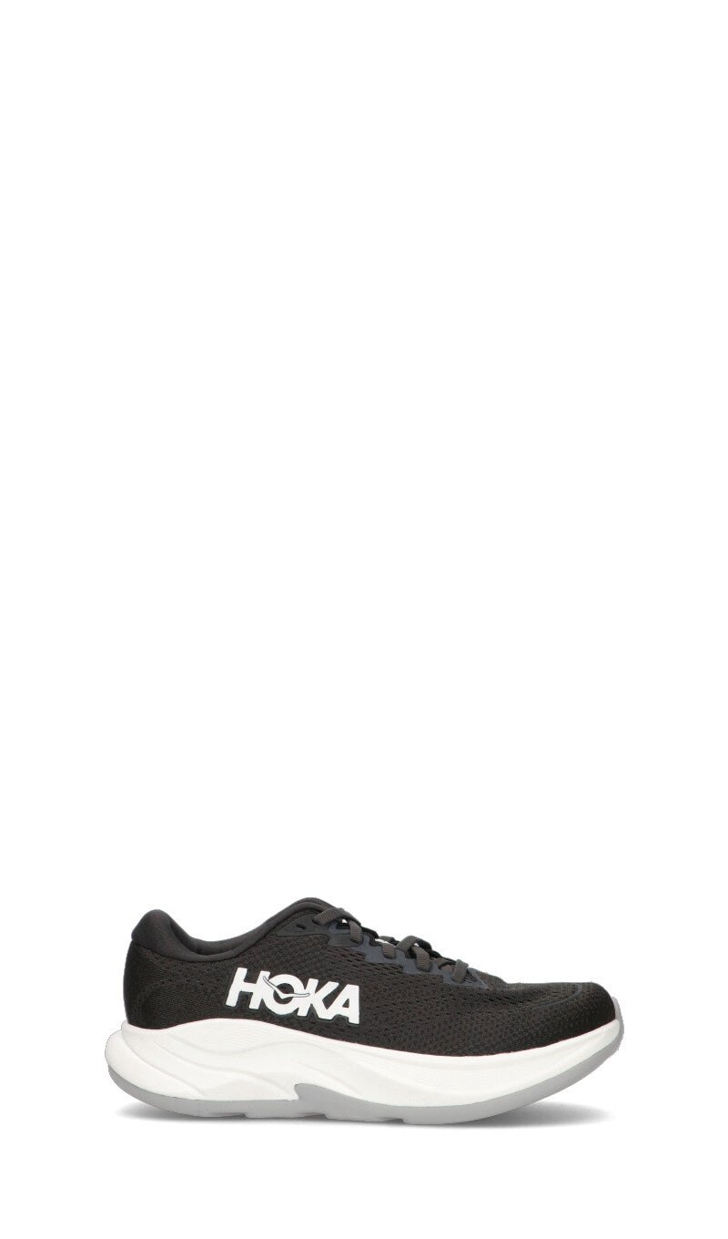 HOKA Rincon 4 Black White Femme Chaussures Running Léger Réactif