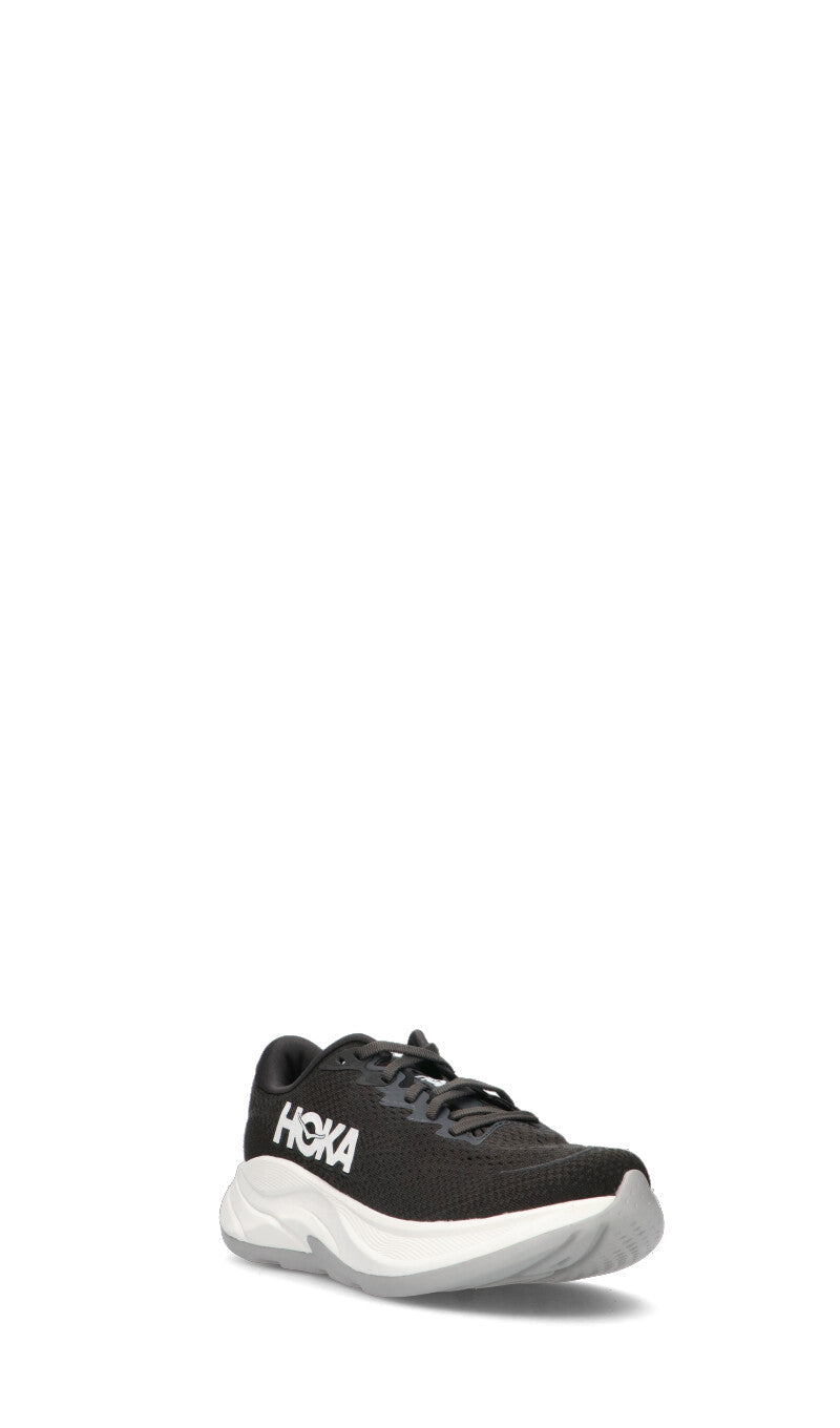 HOKA Rincon 4 Black White Femme Chaussures Running Léger Réactif