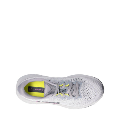 HOKA Rincon 4 Grey Skies Foggy Grey Femme Chaussures Running Léger Réactif