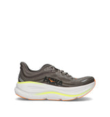 HOKA Bondi 9 Asphalt Grey Gravel Homme Chaussures Running Amorti Maximal