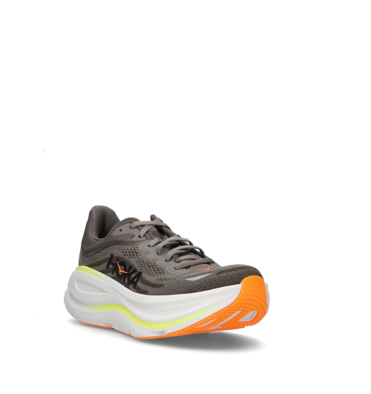 HOKA Bondi 9 Asphalt Grey Gravel Homme Chaussures Running Amorti Maximal