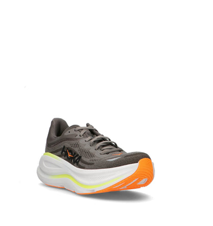 HOKA Bondi 9 Asphalt Grey Gravel Homme Chaussures Running Amorti Maximal