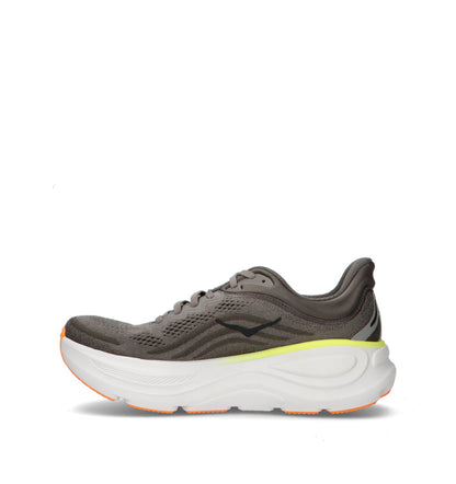 HOKA Bondi 9 Asphalt Grey Gravel Homme Chaussures Running Amorti Maximal