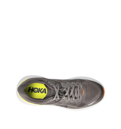 HOKA Bondi 9 Asphalt Grey Gravel Homme Chaussures Running Amorti Maximal