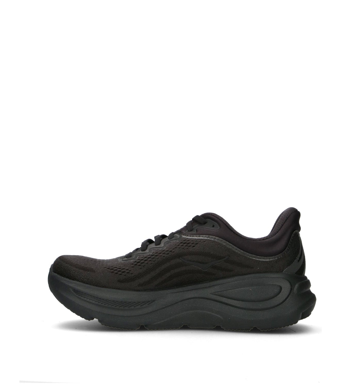 HOKA Bondi 9 Black Black Homme Chaussures Running Amorti Maximal