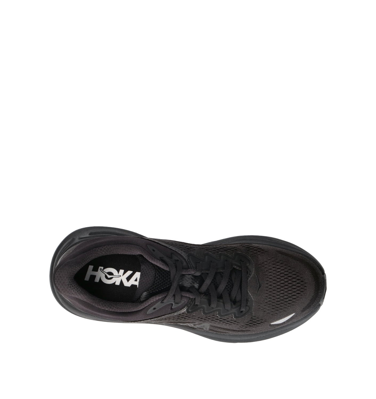 HOKA Bondi 9 Black Black Homme Chaussures Running Amorti Maximal