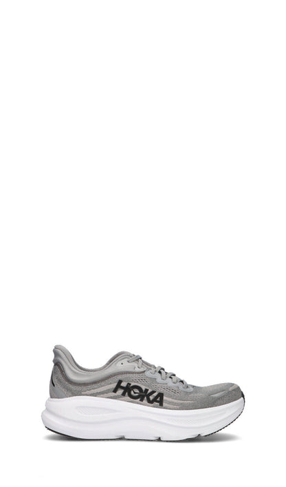 HOKA Bondi 9 Galactic Grey Stellar Grey Homme Chaussures Running Amorti Maximal