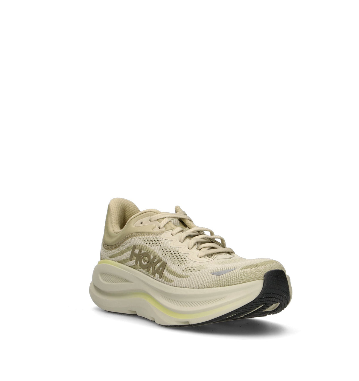 HOKA Bondi 9 Grassland Oyster Mushroom Homme Chaussures Running Amorti Maximal