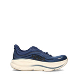 HOKA Bondi 9 Midnight Blue Varsity Navy Homme Chaussures Running Amorti Maximal