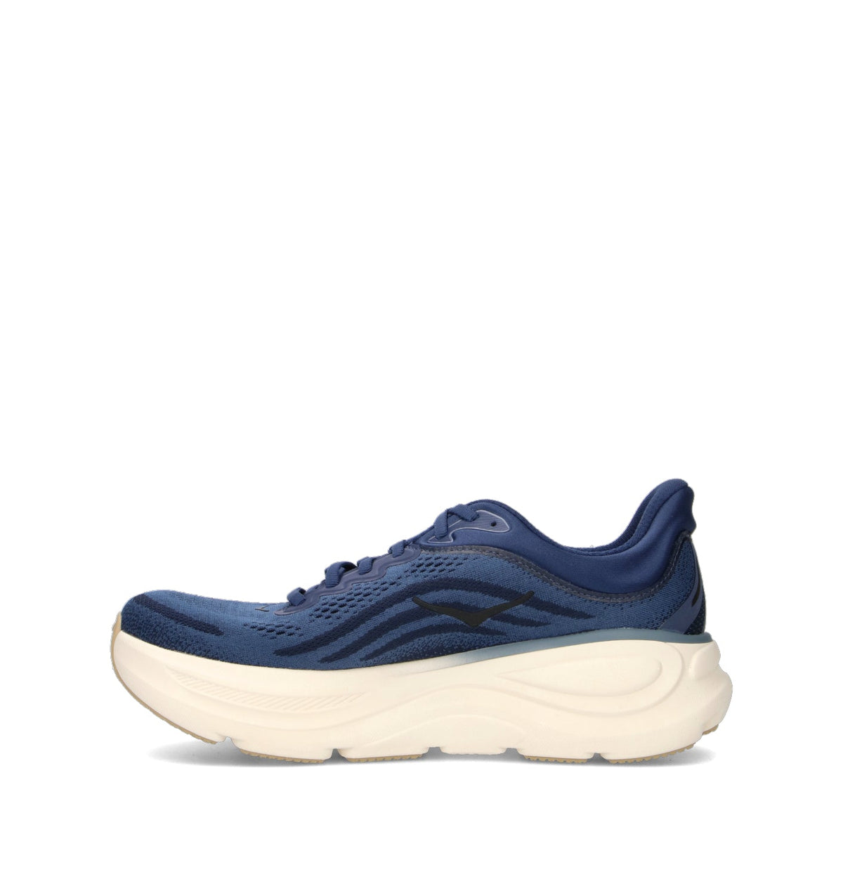HOKA Bondi 9 Midnight Blue Varsity Navy Homme Chaussures Running Amorti Maximal
