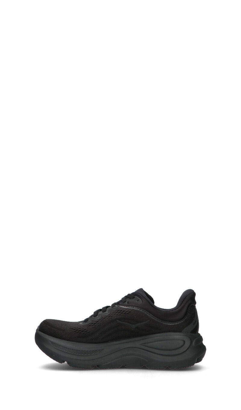 HOKA Bondi 9 Black Black Femme Chaussures Running Amorti Maximal