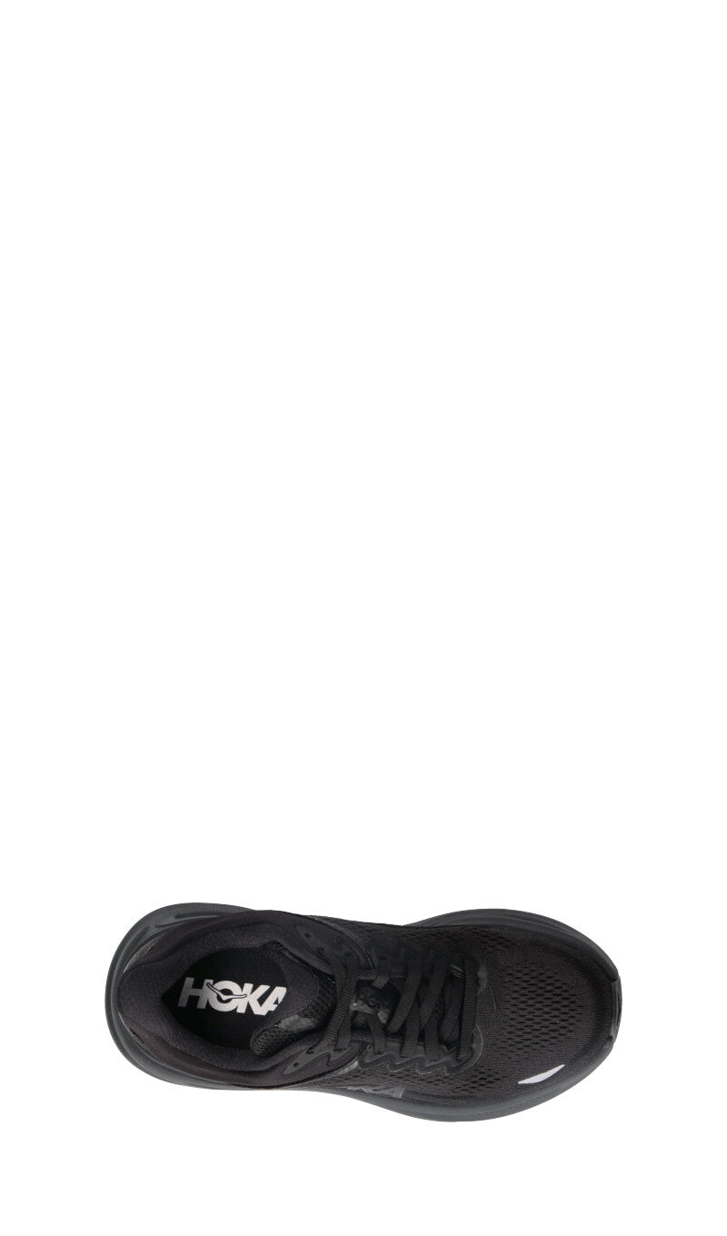 HOKA Bondi 9 Black Black Femme Chaussures Running Amorti Maximal