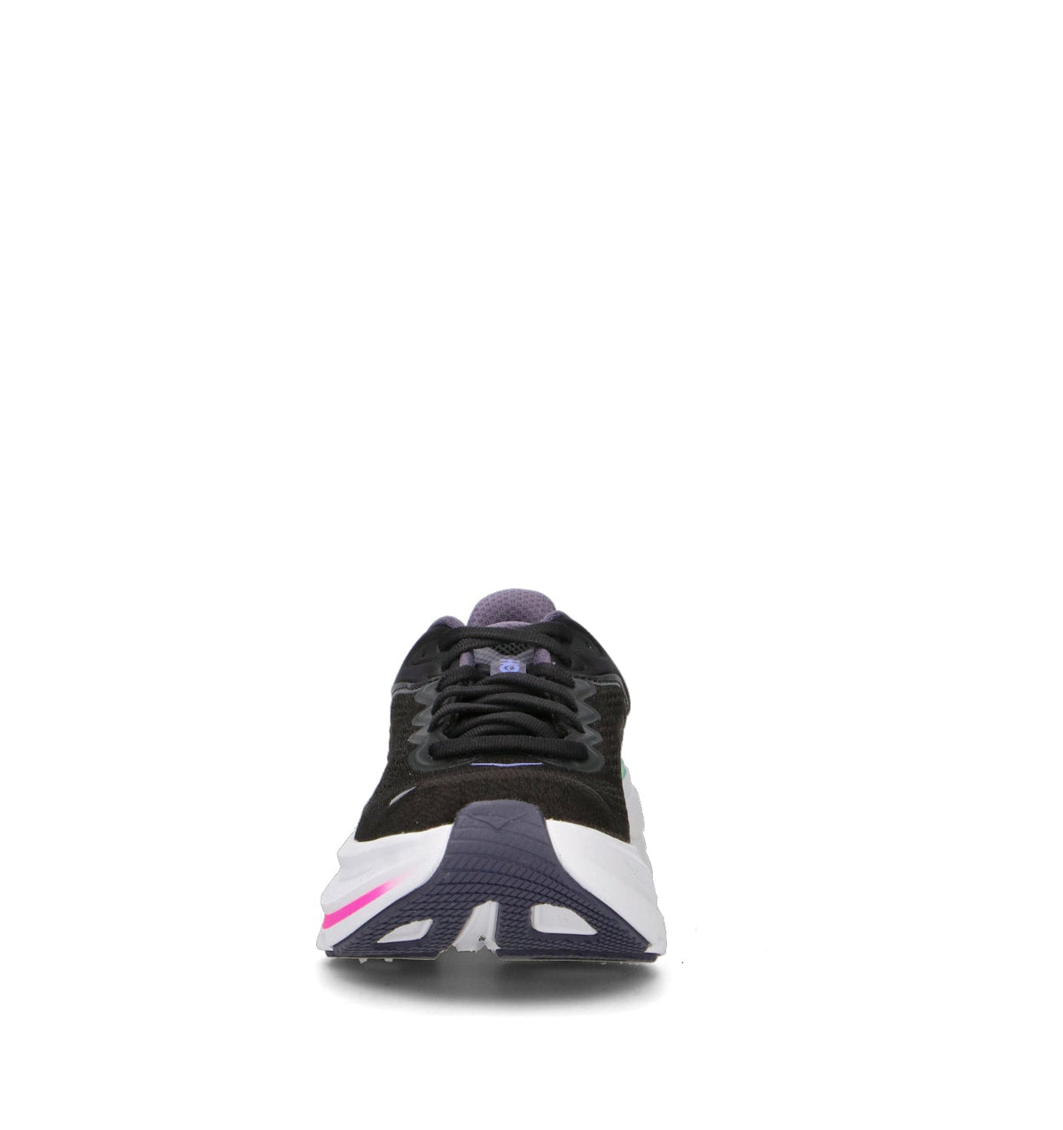 HOKA Bondi 9 Black Neon Dragonfruit Femme Chaussures Running Amorti Maximal