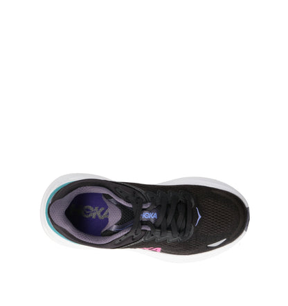 HOKA Bondi 9 Black Neon Dragonfruit Femme Chaussures Running Amorti Maximal