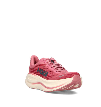 HOKA Bondi 9 Lingonberry Cranberry Femme Chaussures Running Amorti Maximal