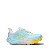 HOKA Clifton 10 Blue Spark White Homme Chaussures Running Amorti Équilibré