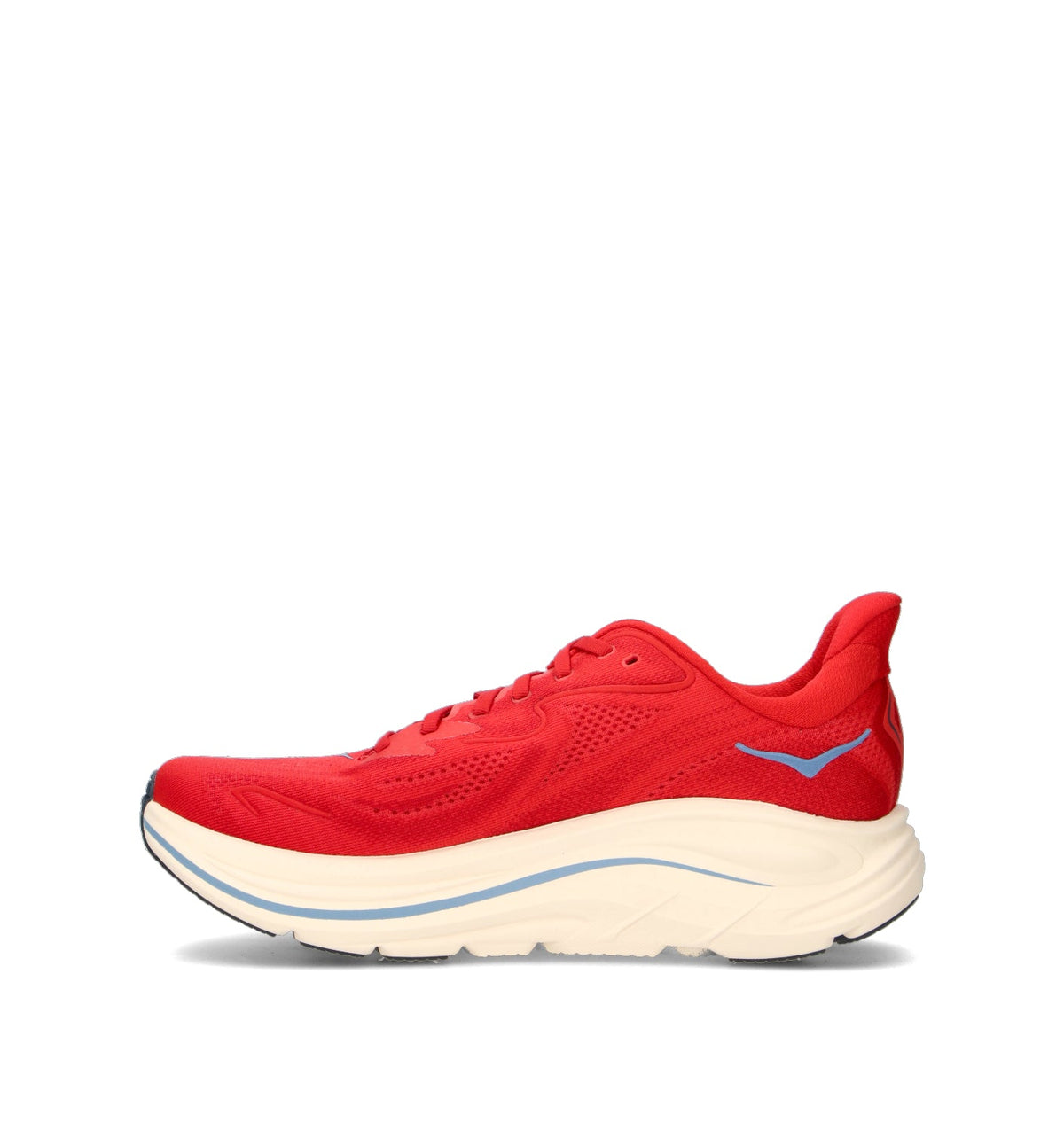 HOKA Clifton 10 Vermillion Varsity Navy Homme Chaussures Running Amorti Équilibré
