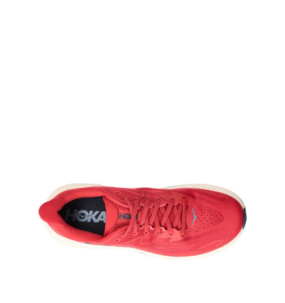 HOKA Clifton 10 Vermillion Varsity Navy Homme Chaussures Running Amorti Équilibré