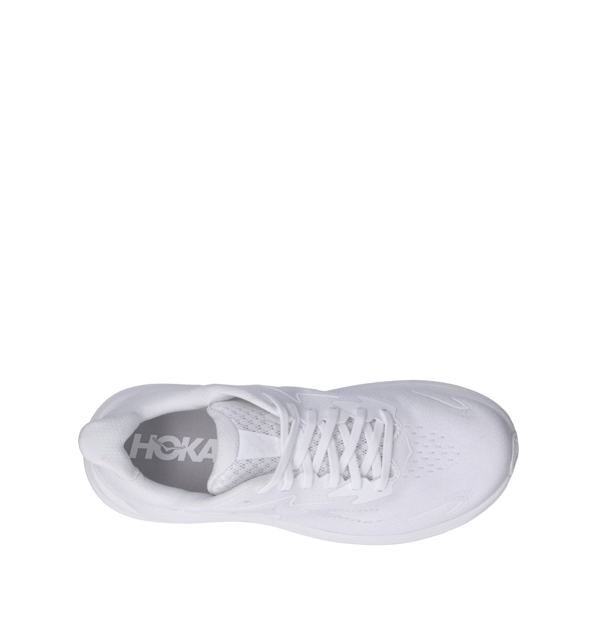HOKA Clifton 10 White White Homme Chaussures Running Amorti Équilibré