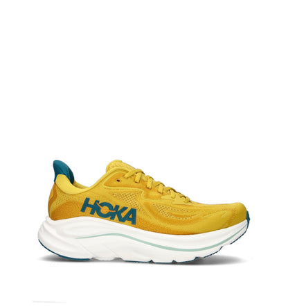 HOKA Clifton 10 Yellow Gold Tidal Wave Homme Chaussures Running Amorti Équilibré