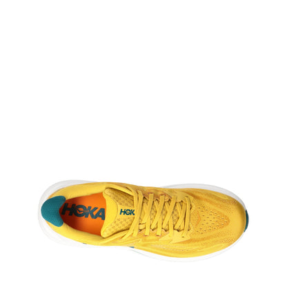 HOKA Clifton 10 Yellow Gold Tidal Wave Homme Chaussures Running Amorti Équilibré