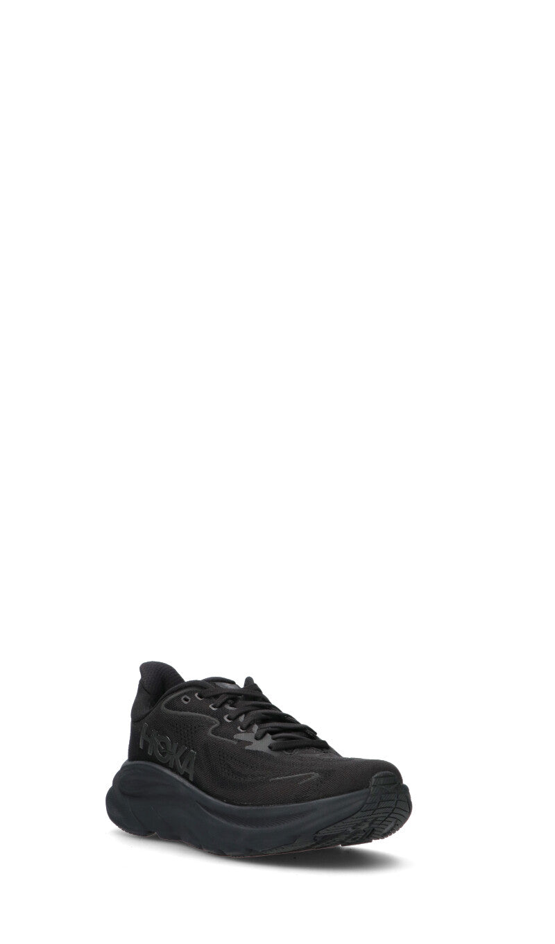 HOKA Clifton 10 Black Black Femme Chaussures Running Amorti Équilibré