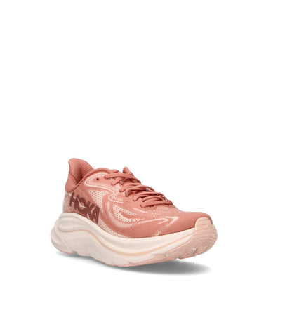 HOKA Clifton 10 Blush Rose Latte Femme Chaussures Running Amorti Équilibré