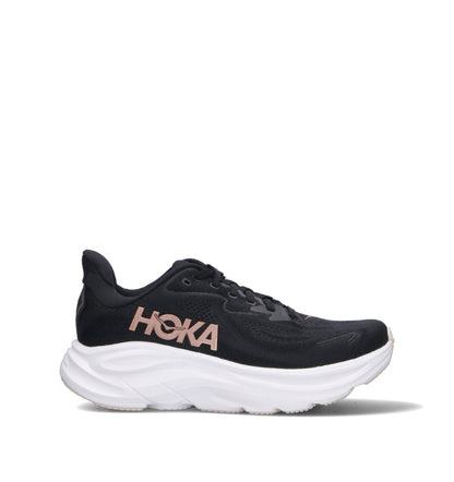 HOKA Clifton 10 Black Rose Gold Femme Chaussures Running Amorti Équilibré