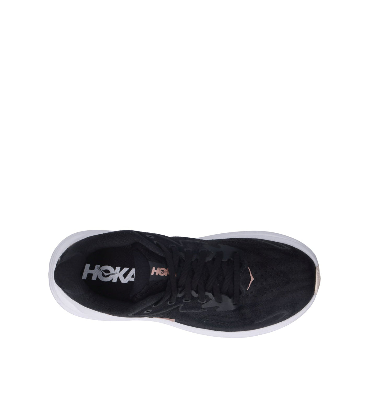 HOKA Clifton 10 Black Rose Gold Femme Chaussures Running Amorti Équilibré