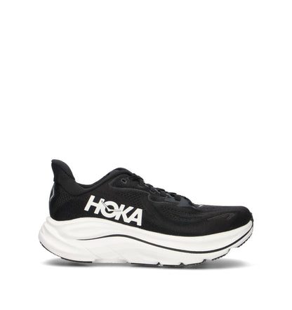 HOKA Clifton 10 Black White Femme Chaussures Running Amorti Équilibré