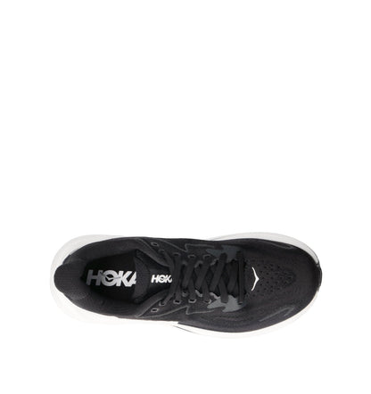 HOKA Clifton 10 Black White Femme Chaussures Running Amorti Équilibré