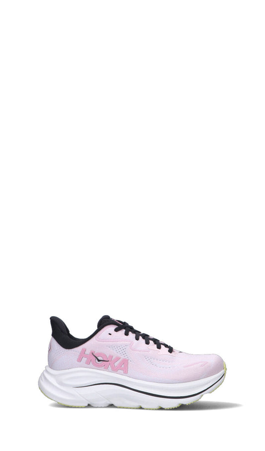 Hoka Clifton 10 Chaussures Running Rose Jaune Femme - 1