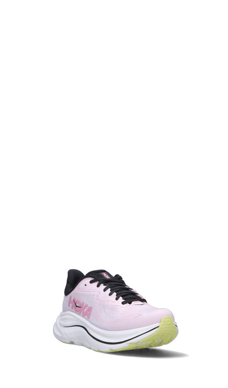 HOKA Clifton 10 Carnation Starlight Glow Femme Chaussures Running Amorti Équilibré