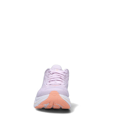 HOKA Clifton 10 Lilac Cream Tangerine Glow Femme Chaussures Running Amorti Équilibré