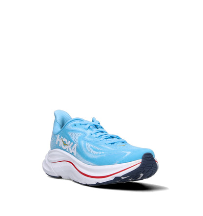HOKA Clifton 10 Soaring Blue Frost Femme Chaussures Running Amorti Équilibré