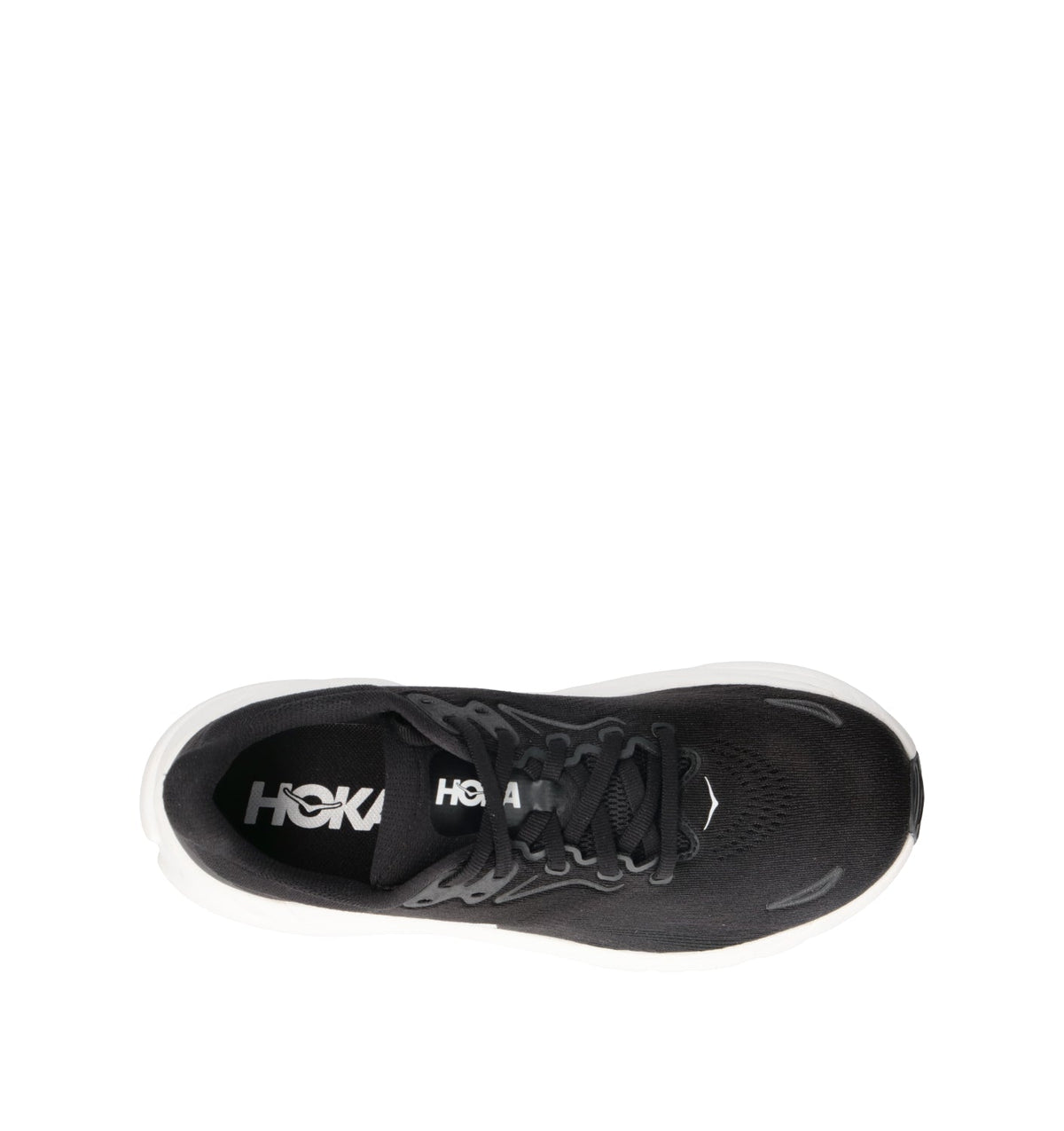 HOKA Arahi 8 Black White Femme Chaussures Running Stabilité H-Frame