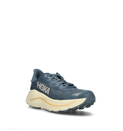 HOKA Challenger 8 Faded Navy Pampass Grass Homme Chaussures Trail Running Trail Polyvalent