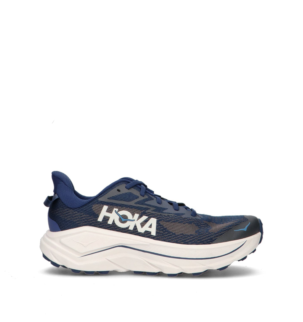 HOKA Challenger 8 Midnight Blue Grout Homme Chaussures Trail Running Trail Polyvalent