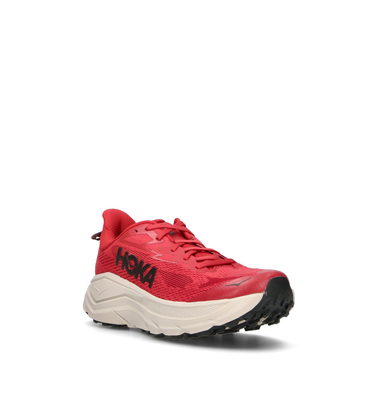 HOKA Challenger 8 Red Agate River Rock Grey Homme Chaussures Trail Running Trail Polyvalent