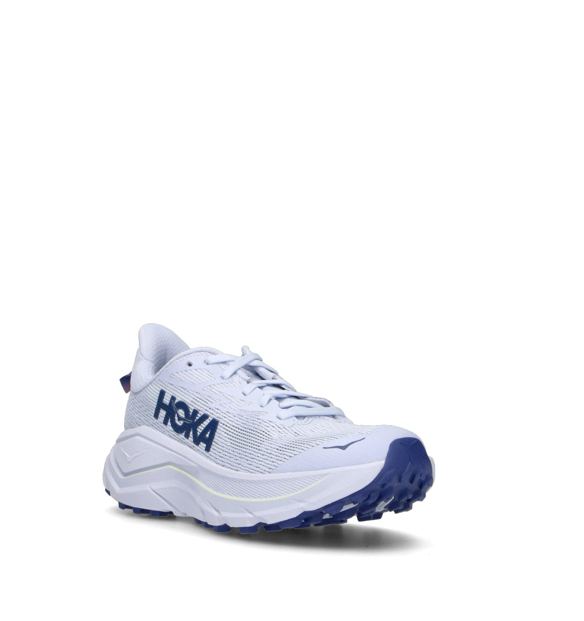 HOKA Challenger 8 Ambient Blue Blueberry Femme Chaussures Trail Running Trail Polyvalent