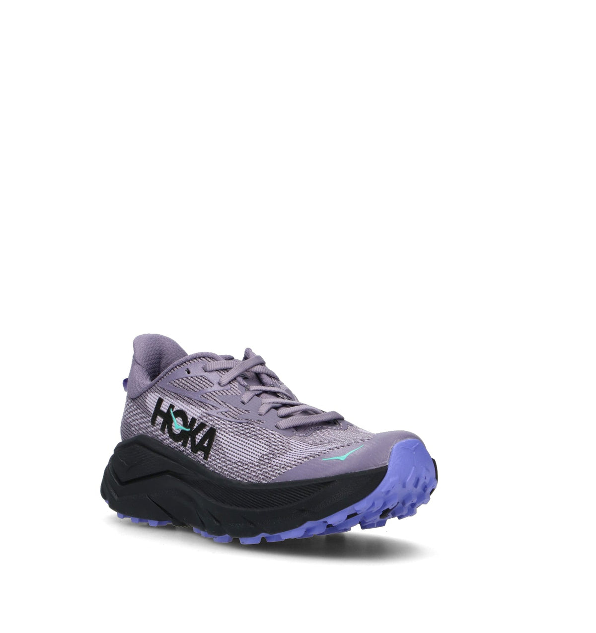 HOKA Challenger 8 Purple Fog Black Femme Chaussures Trail Running Trail Polyvalent