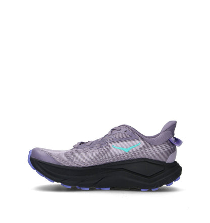 HOKA Challenger 8 Purple Fog Black Femme Chaussures Trail Running Trail Polyvalent