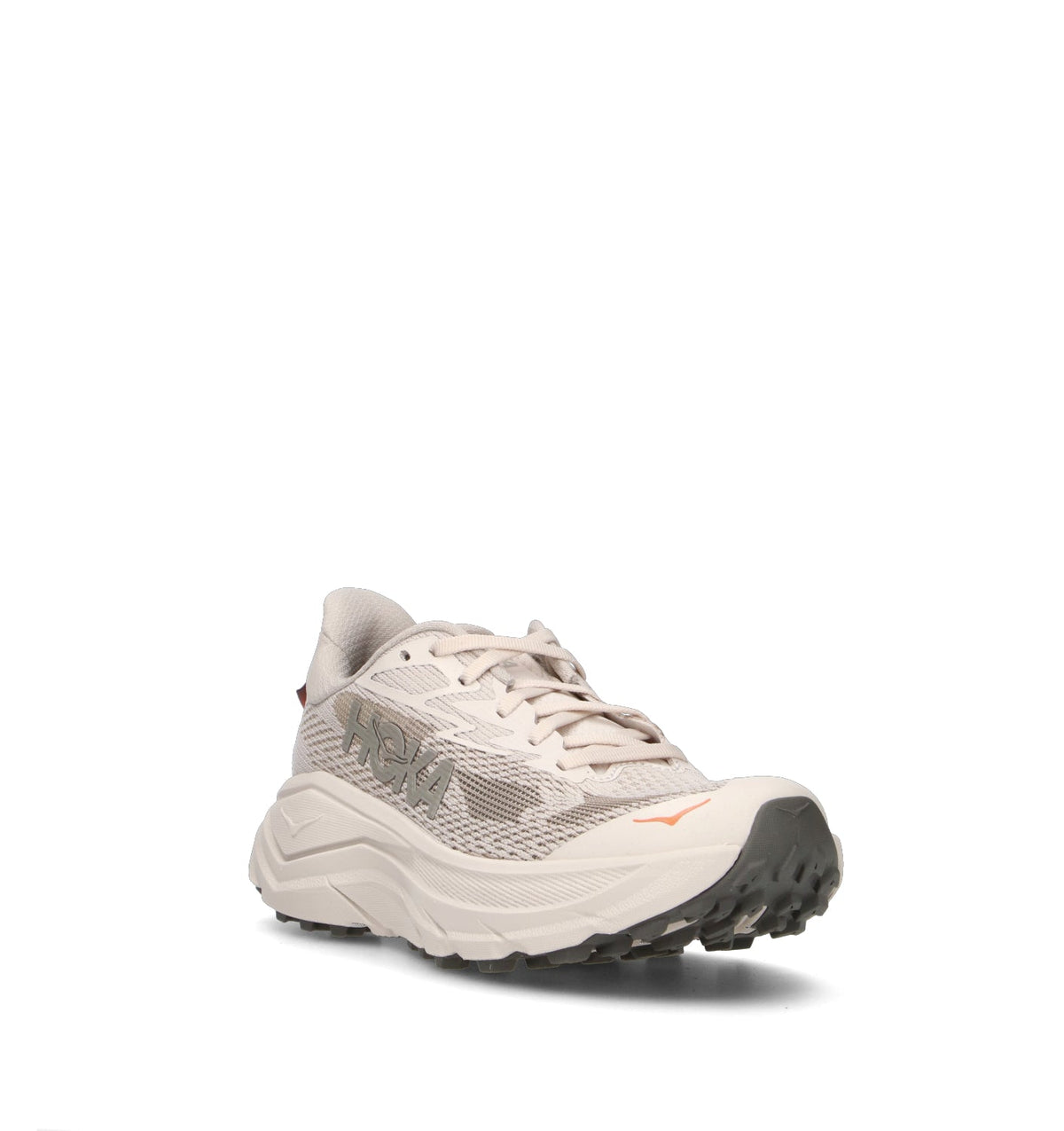 HOKA Challenger 8 Stucco Asphalt Grey Femme Chaussures Trail Running Trail Polyvalent