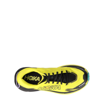 HOKA Mafate 5 Black Hoka Citrus Homme Chaussures Trail Running Vibram Megagrip