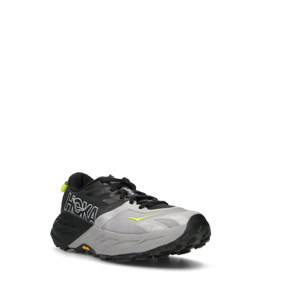 HOKA Speedgoat 7 Black Stellar Grey Homme Chaussures Trail Running Vibram Megagrip