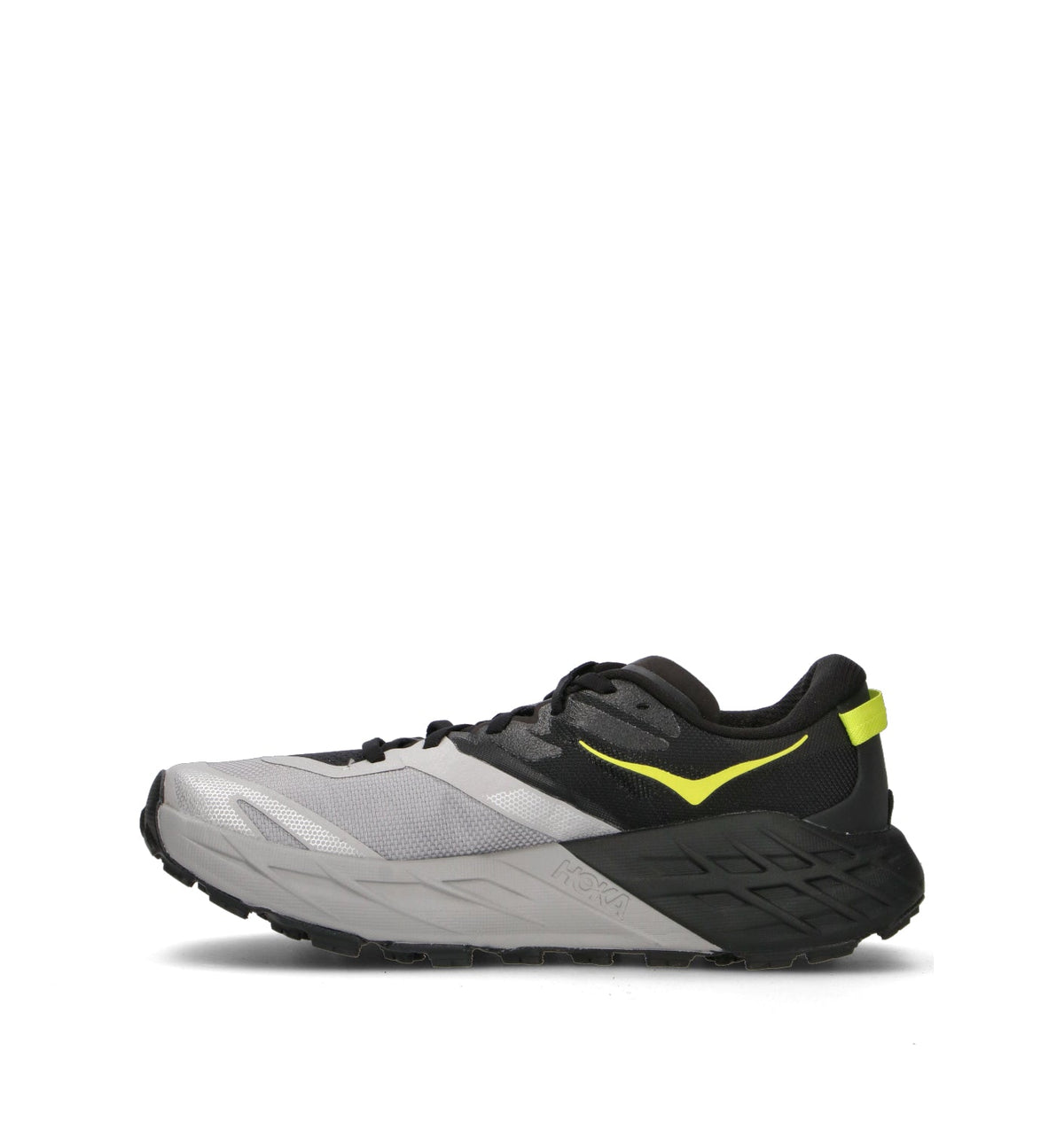 HOKA Speedgoat 7 Black Stellar Grey Homme Chaussures Trail Running Vibram Megagrip