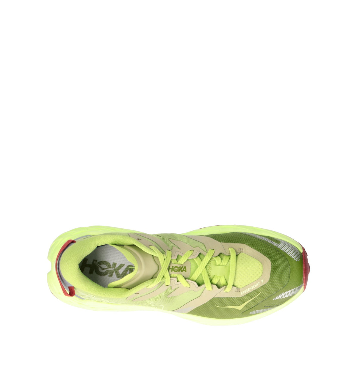 HOKA Speedgoat 7 Kiwi Neon Yuzu Homme Chaussures Trail Running Vibram Megagrip