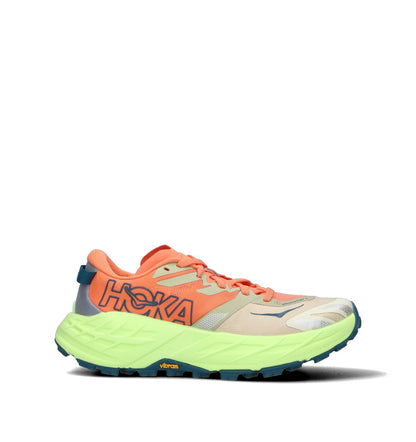 HOKA Speedgoat 7 Persimmon Neon Yuzu Femme Chaussures Trail Running Vibram Megagrip