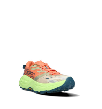 HOKA Speedgoat 7 Persimmon Neon Yuzu Femme Chaussures Trail Running Vibram Megagrip
